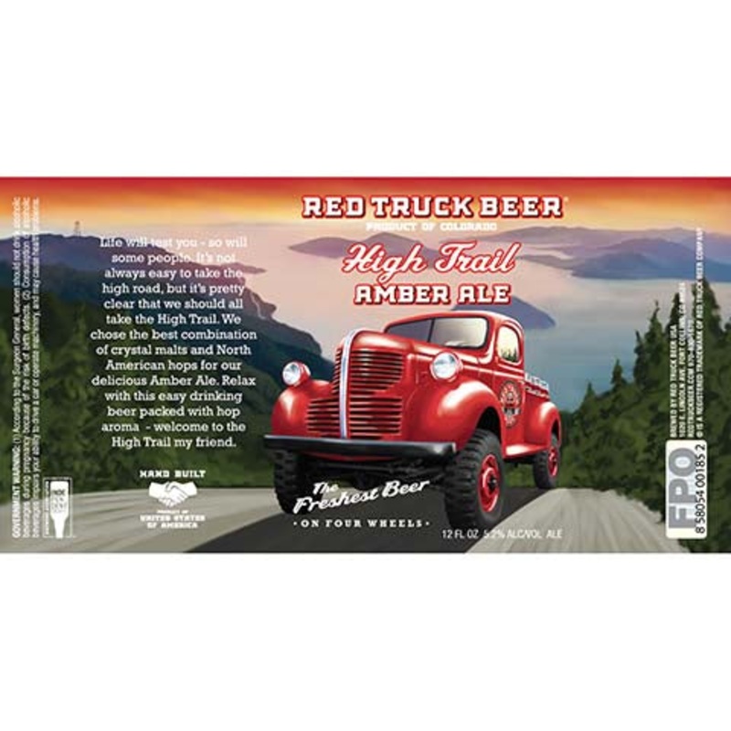 Red Truck High Trail Amber Ale 12OZ SINGLE BTL