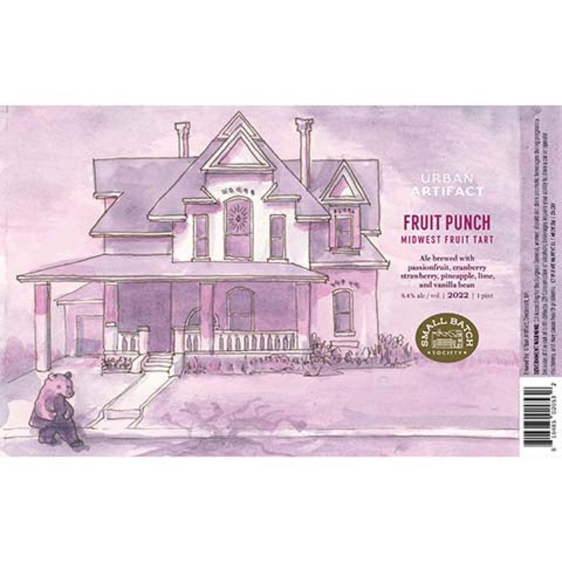 Urban Artifact Fruit Punch Midwest Fruit Tart Ale 16OZ SINGLE CAN