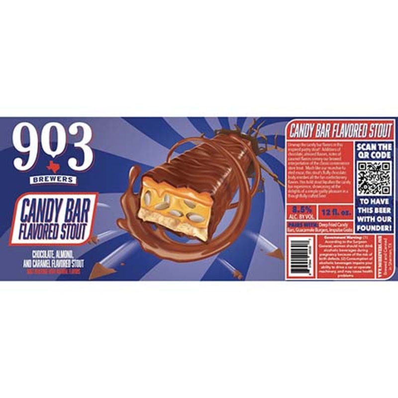 903 Brewers Candy Bar Flavored Stout 16OZ SINGLE CAN