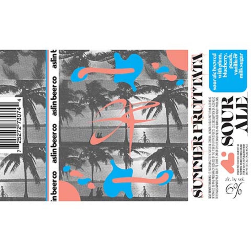 Aslin Summer Fruitata Sour Ale 16OZ SINGLE CAN