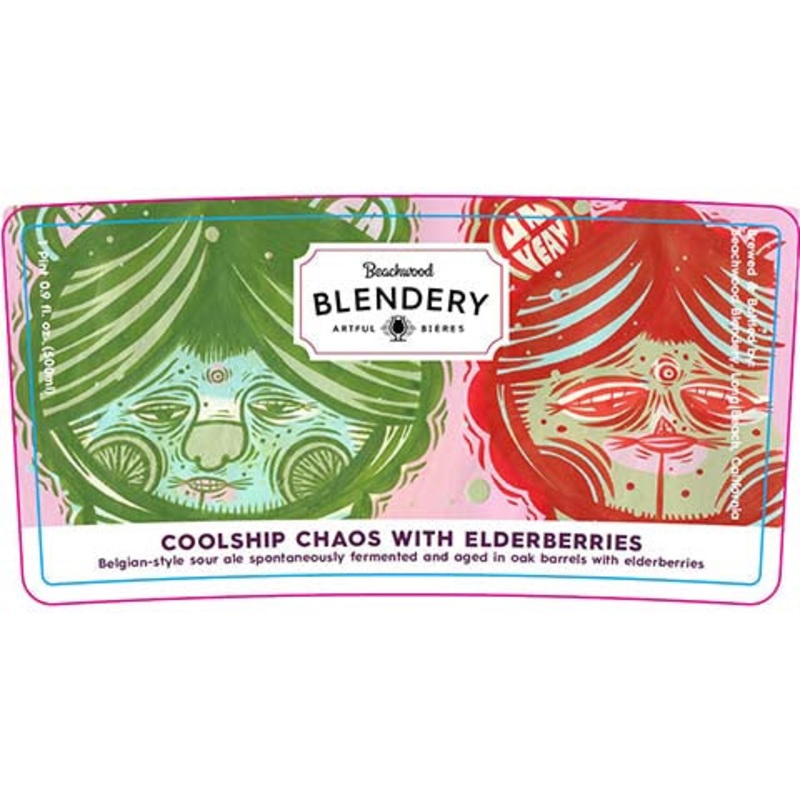 Beachwood Coolship Chaos Belgian Sour Ale (Elderberries) 500ML BTL