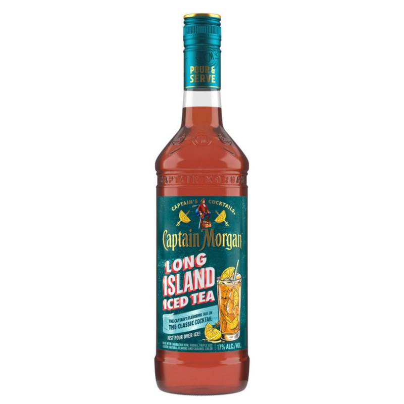 CAPTAIN MORGAN LONG ISLAND ICED TEA 34 750ML 750ML
