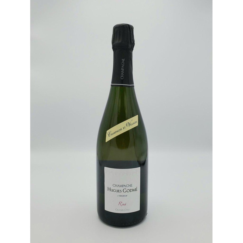 Champagne Rose Hugues Godme Brut