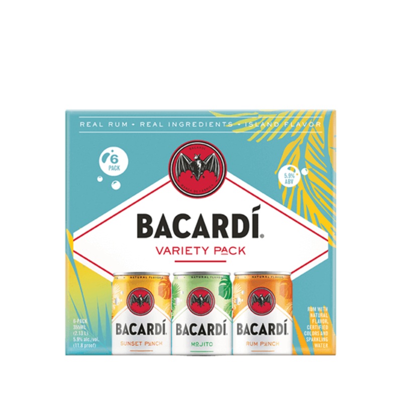 Cocktail Bacardi 6pk Variety Pack