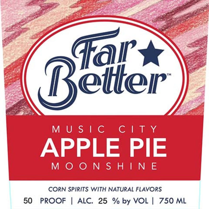 Far Better Music City Apple Pie Moonshine 750ML BTL