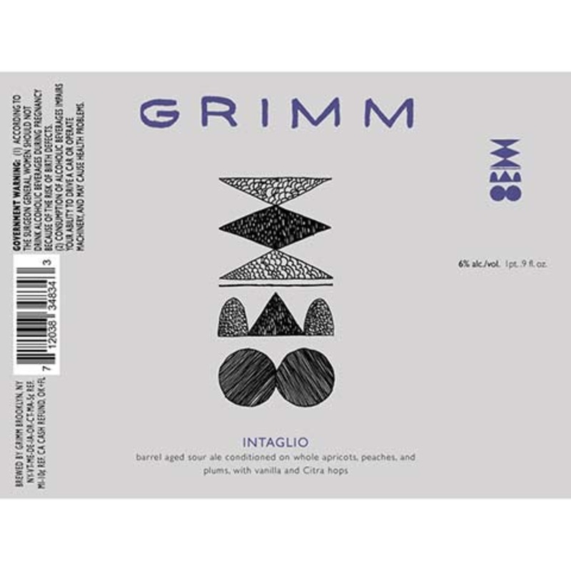 Grimm Intaglio Sour Ale 500ML CAN