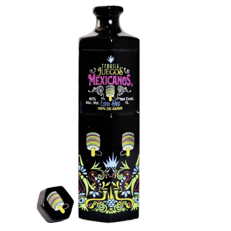 Juegos Mexicanos Extra Aejo Tequila 1L