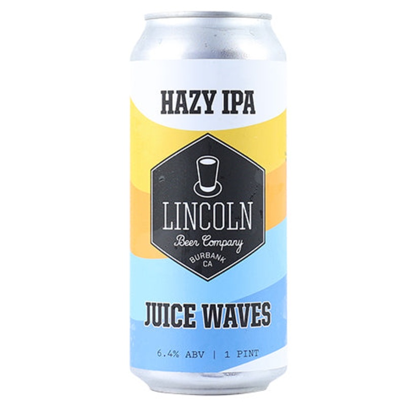 Lincoln Juice Waves Hazy IPA 16OZ SINGLE CAN