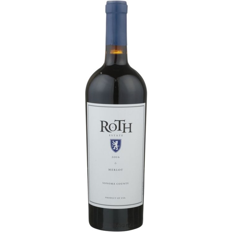 ROTH ESTATE MERLOT SONOMA COUNTY 750ML 750ML