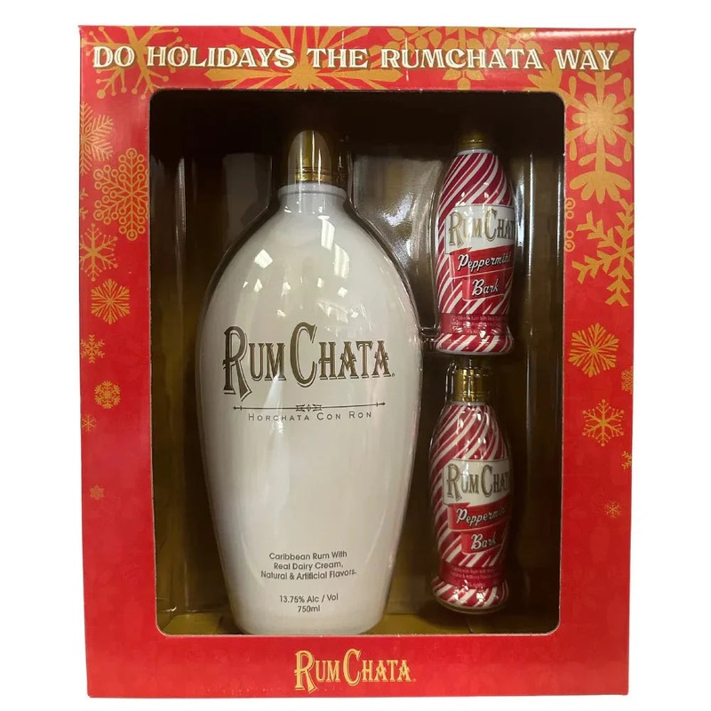 Rum Chata Gift Pack 750ml With 2 100ml