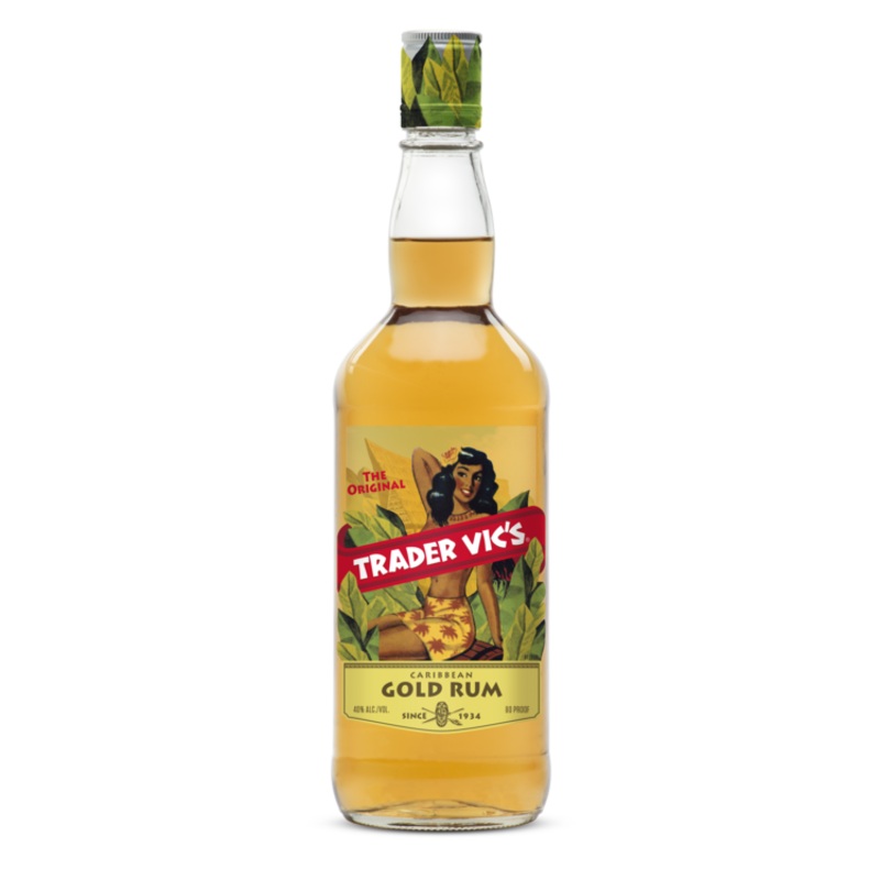 TRADER VIC'S GOLD RUM 80 750ML 750ML