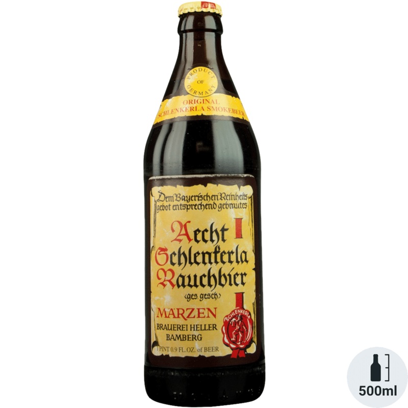 AECHT SCHLENKERLA RAUCHBIER MARZEN SMOKED BEER 500 mL (20)