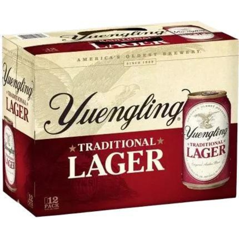 Beer DOM Yuengling Can 12pk Lager