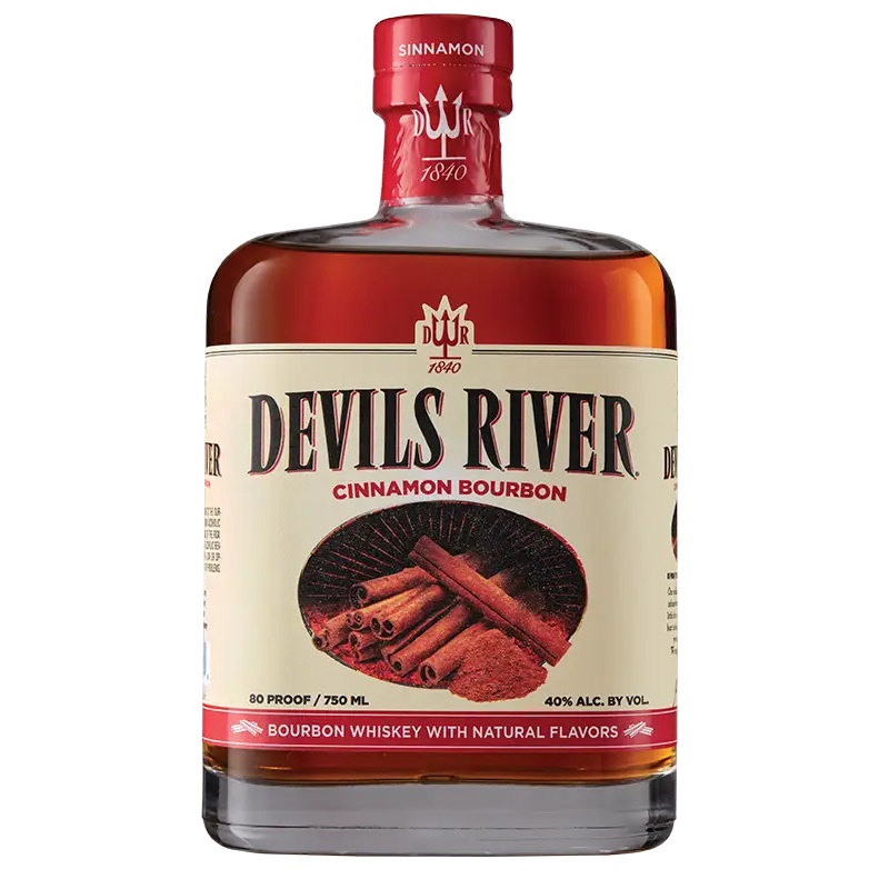 Devils River Bourbon Cinnamon 750ML 750ml Bottle