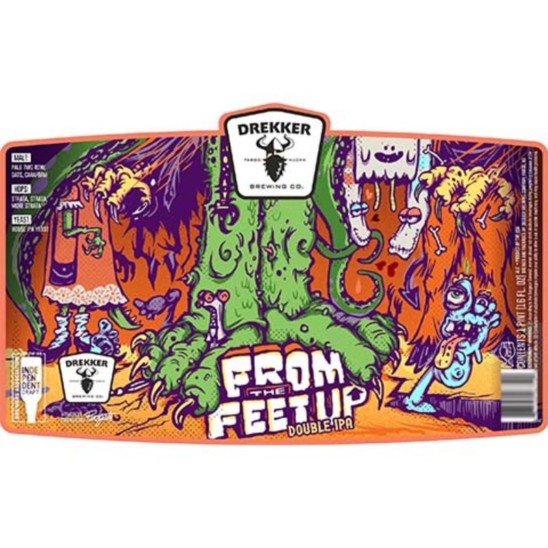 Drekker From The Feet Up DIPA 16OZ SINGLE CAN
