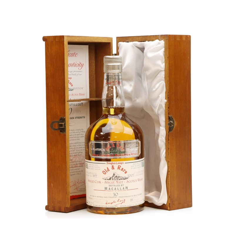 MACALLAN 30 YEARS OLD 1977 - OLD & RARE PLATINUM SELECTION