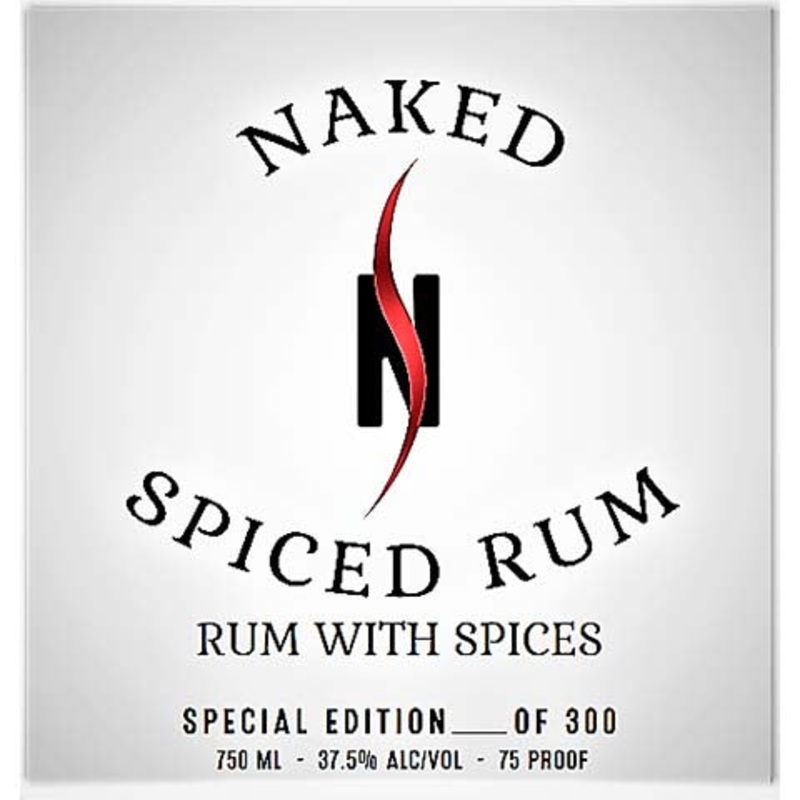 Naked Spiced Rum Naked Spirits 750ML BTL
