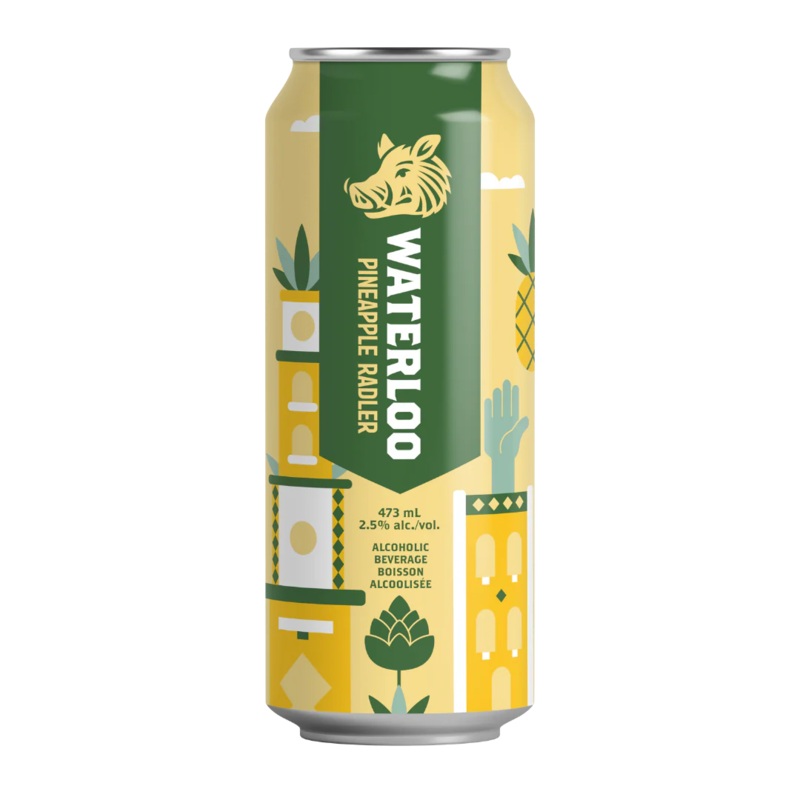 WATERLOO PINEAPPLE RADLER 473ML CAN @ Windermere [1029759] 473 ml