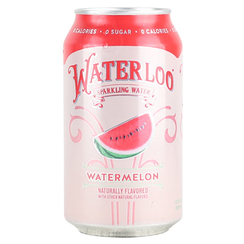 Waterloo Sparkling Water (watermelon) 12OZ SINGLE CAN