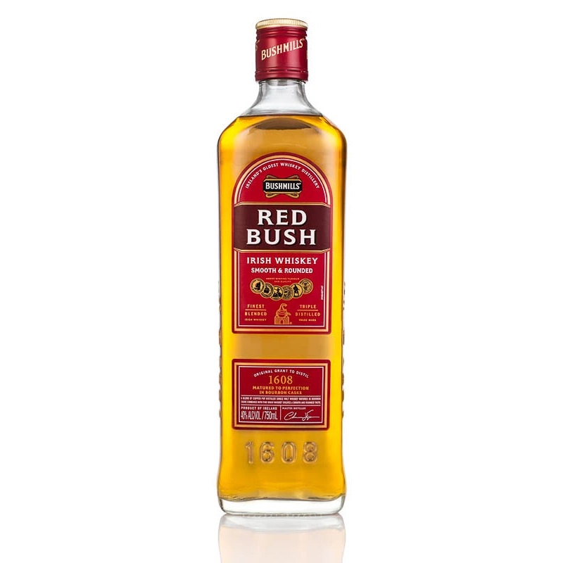 BUSHMILLS RED BUSH IRISH WHISKEY 750ML @ Sage Hill [1003132] 750 ml