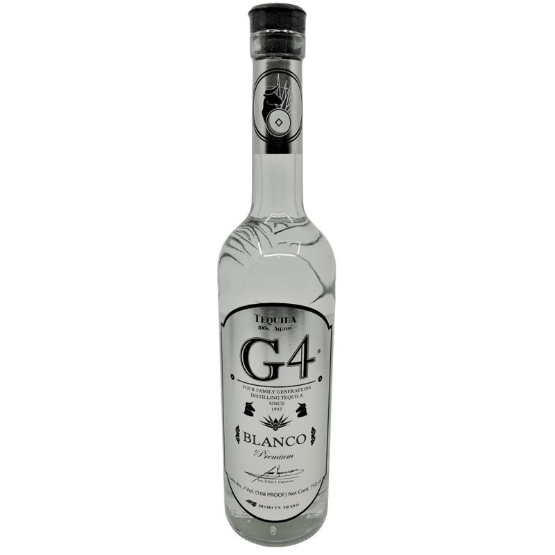 G4 Blanco 108 'High Proof' Tequila 750ML BTL