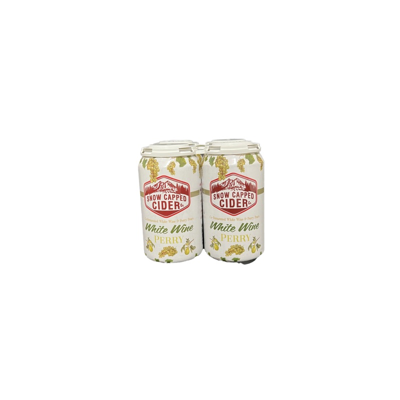 Snow Capped White Wine Perry 4 Pack Cans