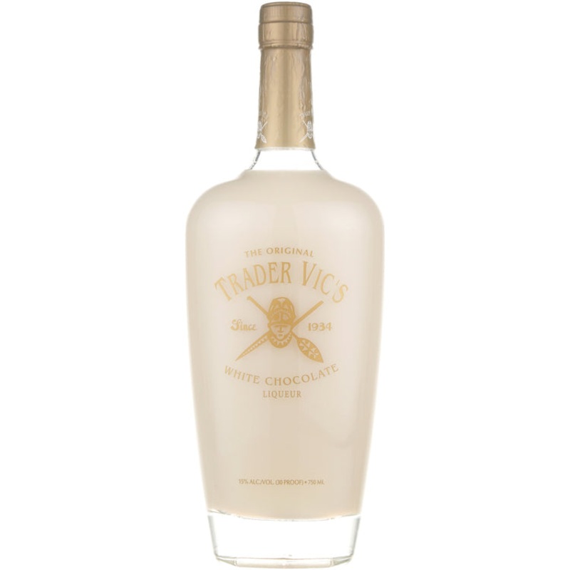 TRADER VIC'S WHITE CHOCOLATE LIQUEUR 30 750ML 750ML