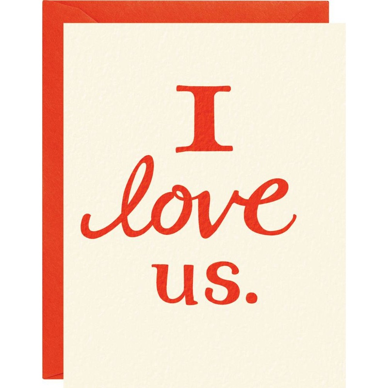 Waste Not Paper I Love Us