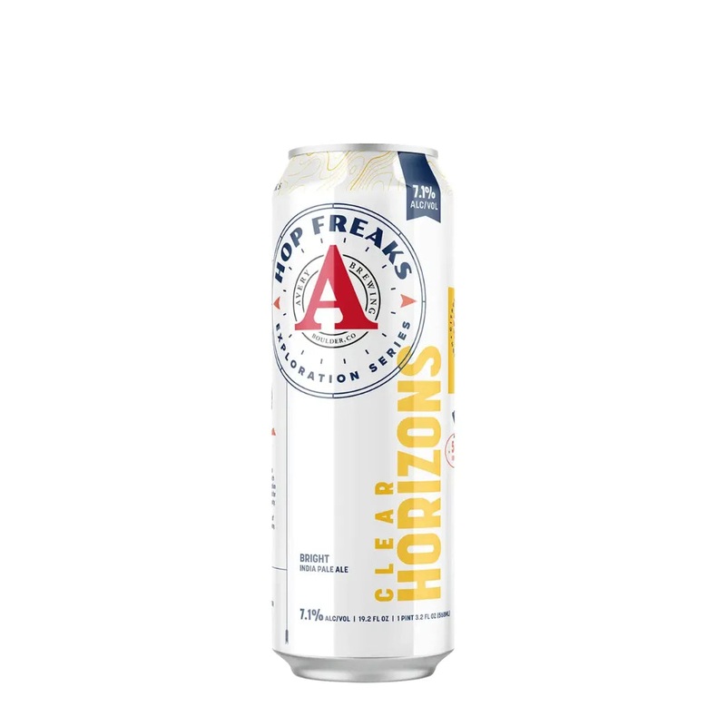 Avery Brewing Clear Horizons Bright IPA Beer 19.2 fl oz