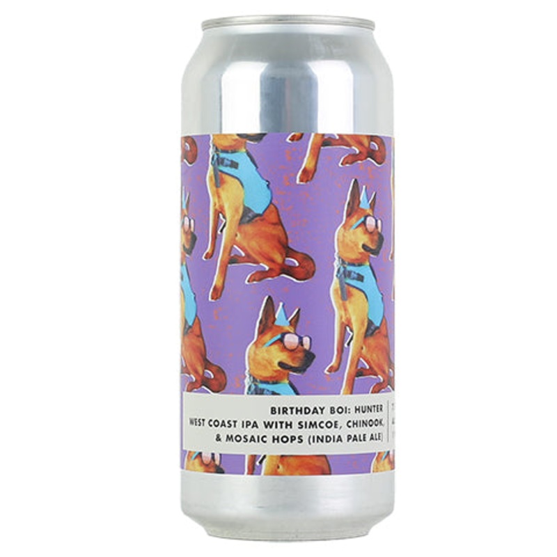 Bottle Logic Birthday Boi: Hunter IPA 16OZ SINGLE CAN