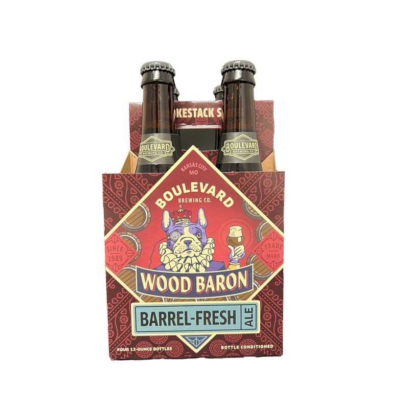 Boulevard Wood Baron Barrel Fresh Ale 4 Pack Bottles