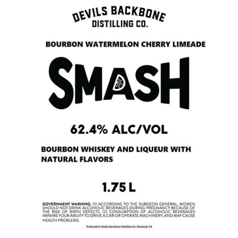 Devil's Backbone Bourbon Watermelon Cherry Limeade Smash 1.75L BTL