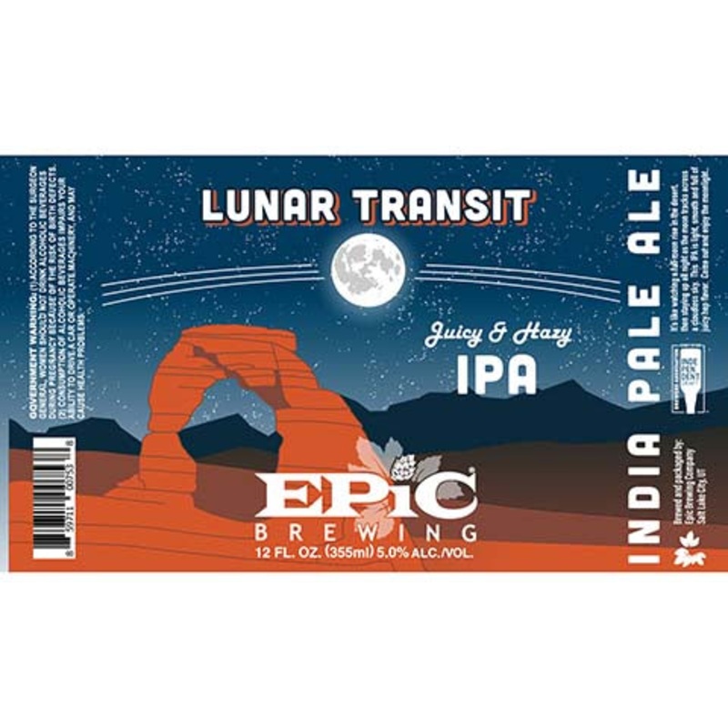 Epic Lunar Transit IPA 12OZ SINGLE CAN