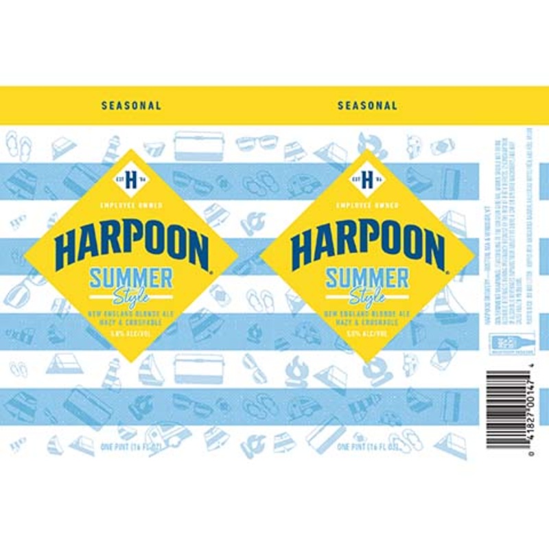 Harpoon Summer Style Blonde Ale 16OZ SINGLE CAN