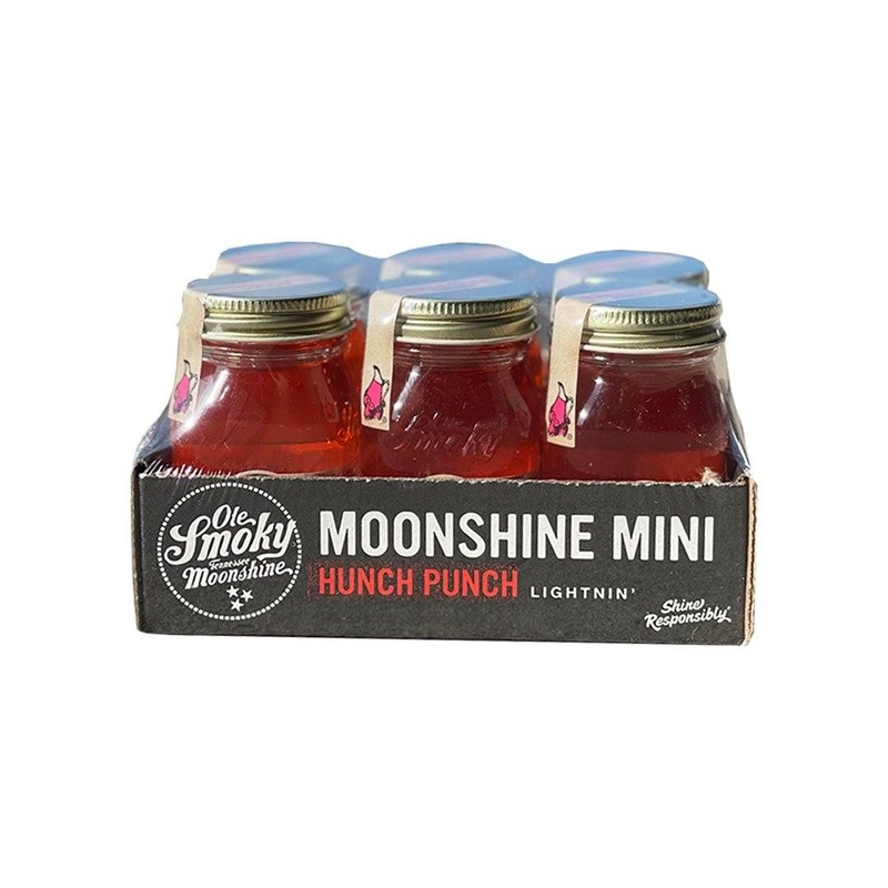 Ole Smoky Hunch Punch Moonshine 50ml 6pk