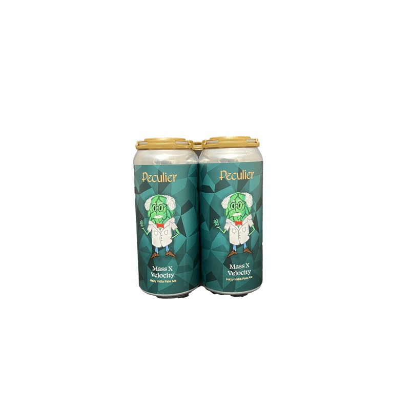 Peculier Mass X Velocity Hazy IPA 4 Pack Cans