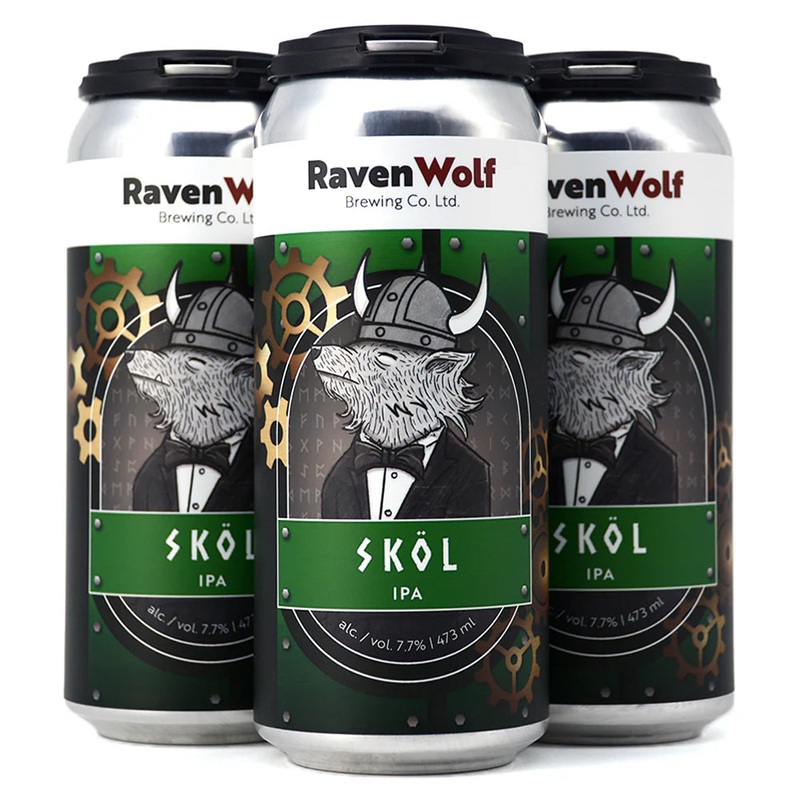 RAVENWOLF SKOL IPA 473ML 4PK CAN @ Township [1042604] 1892 ml