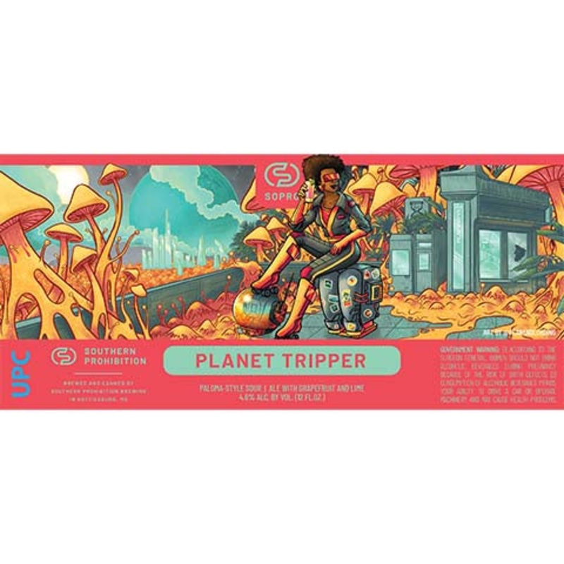 Southern Prohibition Planet Tripper Sour Ale 16OZ SINGLE CAN