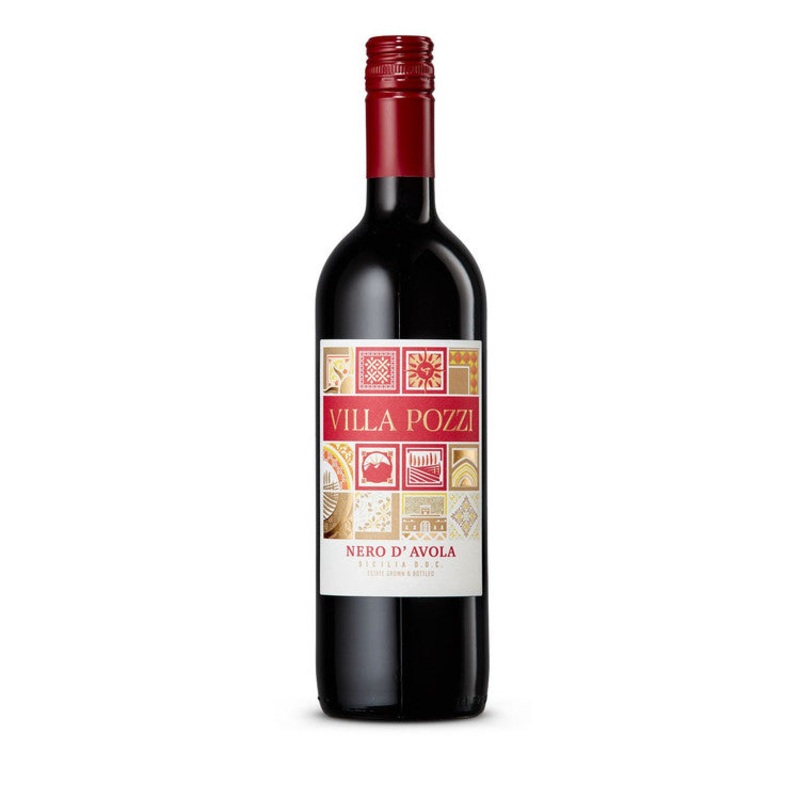 VILLA POZZI NERO D'AVOLA TERRE SICILIANE 750ML 750ML