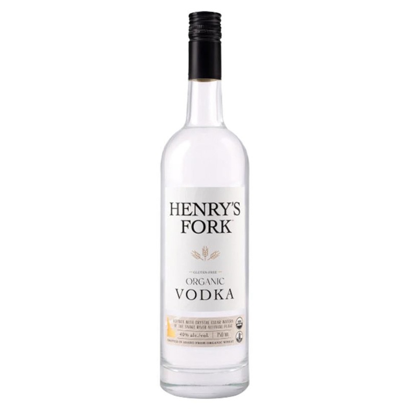 Vodka Henry's Fork 750ml Organic