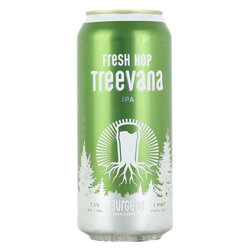 Burgeon Fresh Hop Treevana IPA 16OZ SINGLE CAN