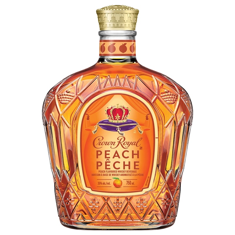 CROWN ROYAL PEACH CANADIAN WHISKY 750ML @ Lethbridge [1009151] 750 ml