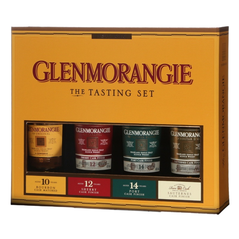GLENMORANGIE TASTER PACK 4 BOTTLES