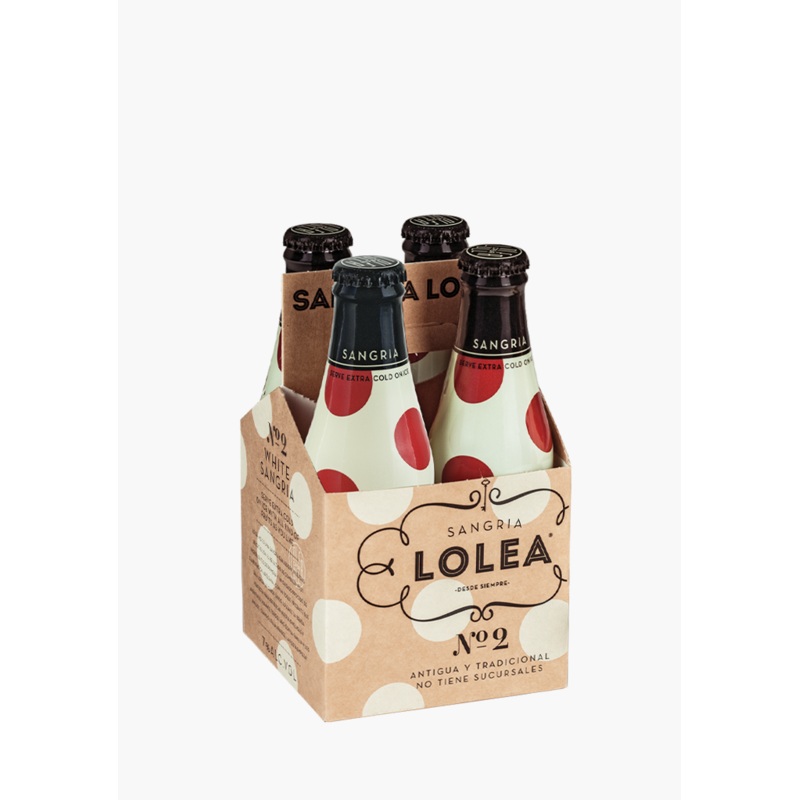 LOLEA WHITE 200ML 4 PACK