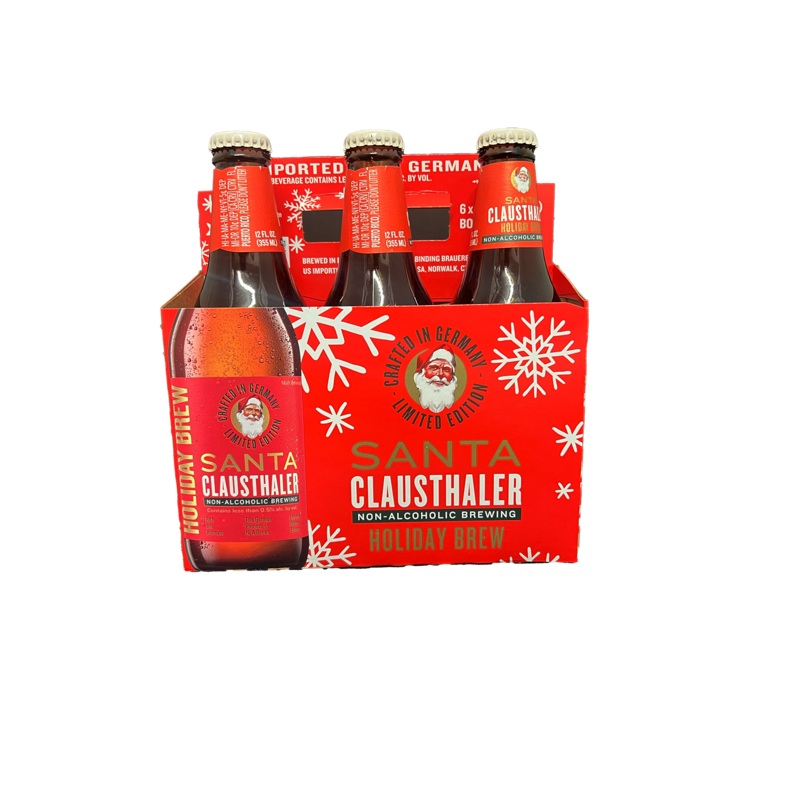 Santa Clausthaler Non-Alcoholic 6 Pack Bottles