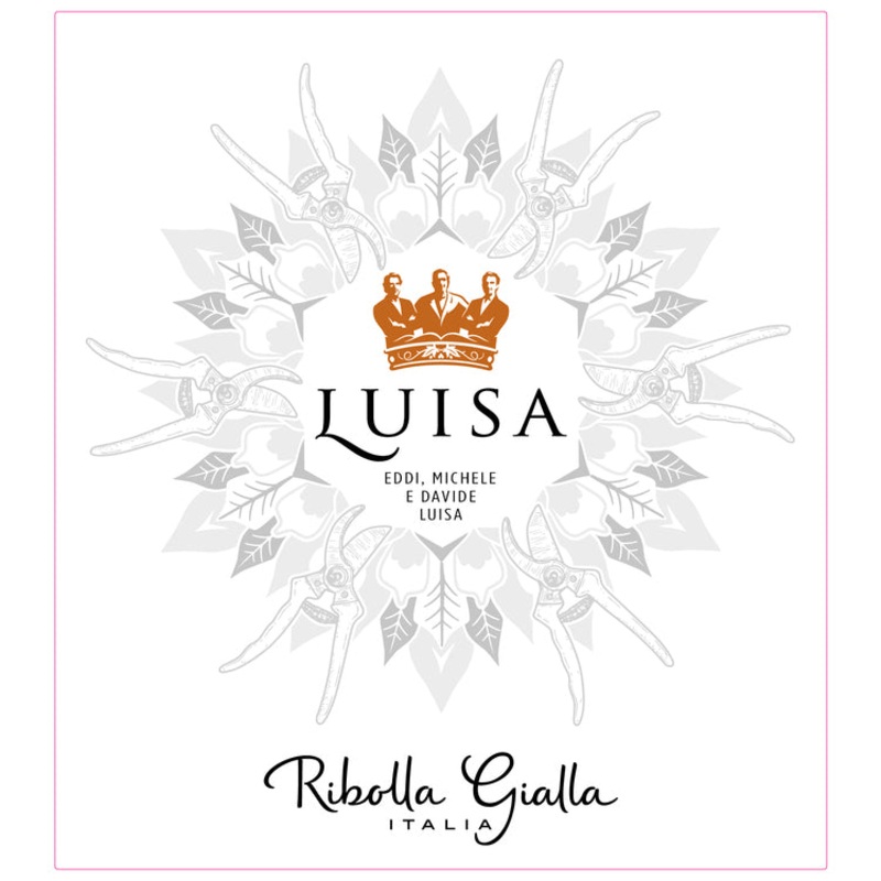 TENUTA LUISA RIBOLLA GIALLA VENEZIA GIULIA 2021 750ML 750ML