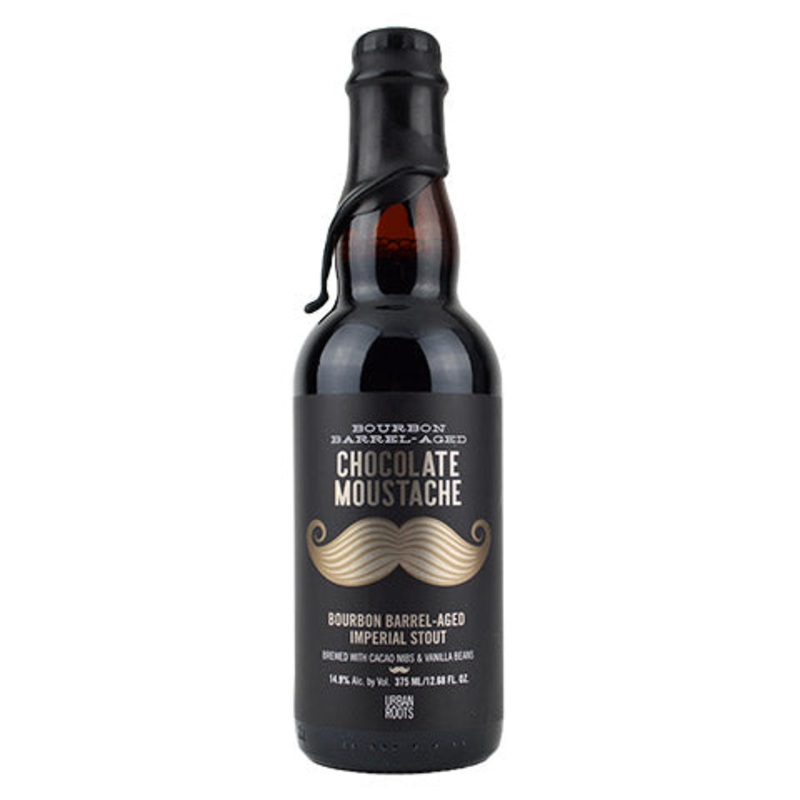 Urban Roots Bourbon Barrel Aged Chocolate Moustache Imperial Stout 375ML BTL