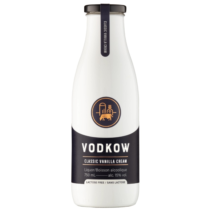 VODKOW CLASSIC VANILLA CREAM LIQUEUR 750ML @ Lethbridge [1029774] 750 ml