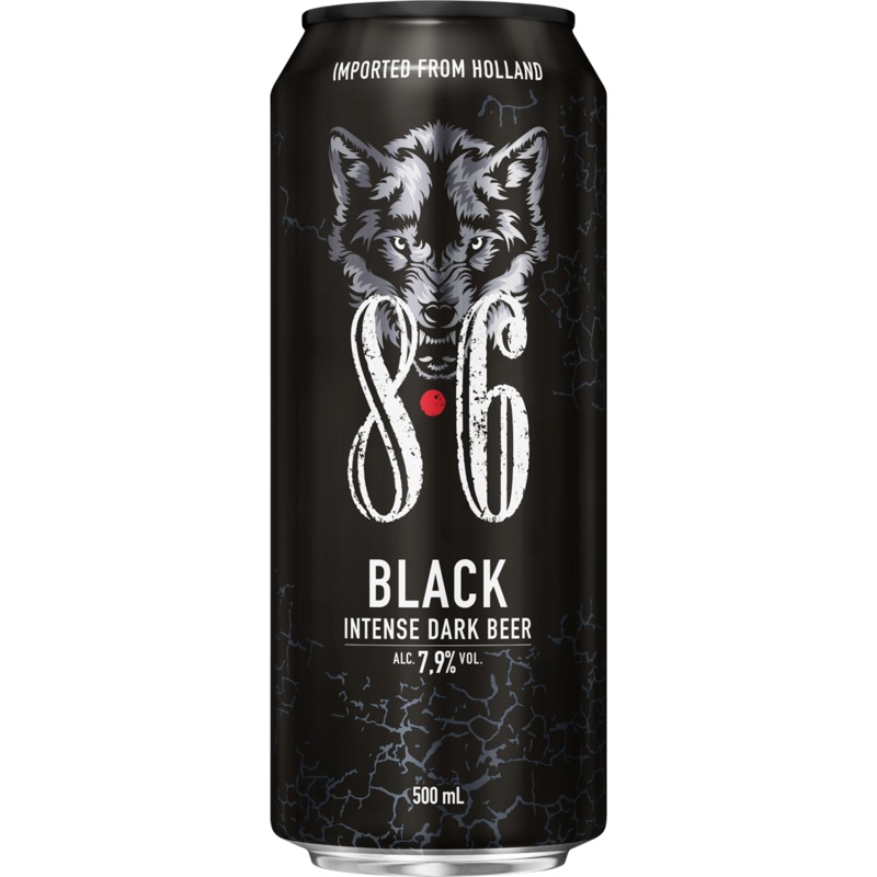 BAVARIA 86 BLACK 500ML CAN @ Airdrie [1008470] 500 ml