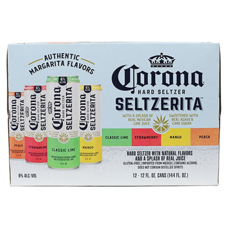 Corona Hard Seltzer Seltzerita Variety Pack 12PK 12OZ CAN